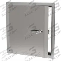 BABCOCK-DAVIS Access Door: 24 in Ht, 24 in Wd, Piano Hinge, Exposed Flange, Steel, 24 ga, Mill, Gray (MPN BXTA2424). Key specifications — Brand: BABCOCK-DAVIS; Hinge Type: Piano; Metal Material Gauge: 24 ga; Mounting Location: Wall; Flange Type: Exposed; Material: Steel.