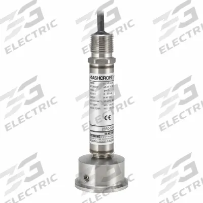 ASHCROFT Sanitary Pressure Transmitter: 1 1/2 in Triclamp, 0 to 30 psi, 4 to 20mA - Sanitary Pressure Transmitters with Cable & Wire Leads