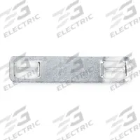 Marker Plate: Rectangle, 3/8 in x 1/3/4 in, 304 Stainless Steel, 0.01 in Thick, 4 Holes (MPN MMP172W38-C). Key specifications — Material: 304 Stainless Steel; Brand: PANDUIT; Size: 3/8 in x 1/3/4 in.