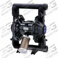 GRACO Diaphragm Pump: Aluminum Body, 1 1/2 in, NPT Connection, 100 gpm, Hytrel Diaphragm (MPN DB3525). Key specifications — Brand: GRACO; Seat Material: Hytrel; Check Valve Material: Acetal.