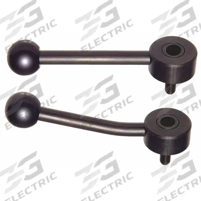 APPROVED VENDOR Adjustable Handle: Steel, 5/16"-18 Thread, 0.98 in Thread Lg - Adjustable Tension Levers with Threaded Stud