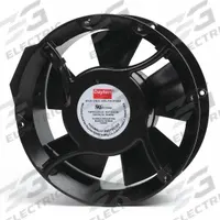 DAYTON Axial Fan: 6 3/4 in Dia, 2 in Dp, IP33, Aluminum, 120V AC, Terminals (MPN 55VD32). Key specifications — Brand: DAYTON.