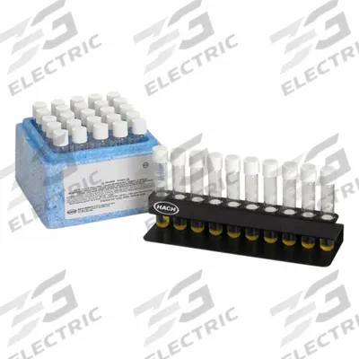 HACH Digestion Vials: 20 to 1,500 mg/L, Pack, 2565125 - Additional Calibration Solutions & Standards