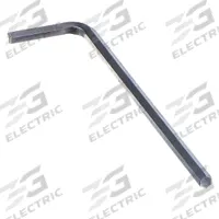 EKLIND Hex Key: 0 Ball Ends, 5/64 in Tip Size, SAE, Long, Alloy Steel, Chrome, L, 2 Tips, 10 PK (MPN 16205). Key specifications — attr1205521: EKLIND; attr1205526: Chrome.