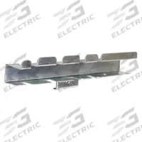 TRESTON Screw Driver Holder: 2 1/4 in x 9 3/8 in x 2 in, 1 Hooks, Screw-In, Surface, Silver (MPN 838381-51). Key specifications — Mounting Type: Surface; Includes: Bolts; Finish: Zinc-Plated; Color: Silver; Accessory Type: Toolholder; Locking System: Screw-In; Material: Steel; For Tool Type: Screwdrivers.