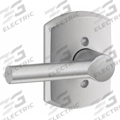 SCHLAGE Door Lockset: Passage Lever Locksets, Chrome
