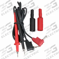 SIMPSON ELECTRIC Test Lead Kit: Alligator Clip, 1,000 V Max Volt, 3 1/8 in Lg, Right Angle Plug (MPN 00125). Key specifications — Brand: SIMPSON ELECTRIC.