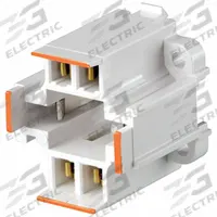 LEVITON Lampholder: Lamp Holder, 4-Pin (G24q-3), 1 3/8 in Overall Lg, 75 W Watt, 600V AC Volt, White (MPN 26725-403). Key specifications — attr234509: 4-Pin (G24q-3); attr234515: 600V AC; attr327041: Lamp Holder; attr239872: LEVITON; attr234516: White; attr234535: 16 ga Panel Thickness.
