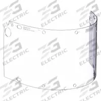 FIBRE-METAL BY PIP Face Shield Visor: 16 1/2 in Overall Wd, 8 in Overall Ht, 0.06 mm Overall Thick (MPN 6750CL). Key specifications — Material: Polycarbonate; Brand: FIBRE-METAL BY PIP; Compatible Grainger Part Number: 15W978.