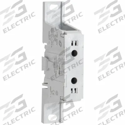SCHNEIDER Power Distribution Block: Finger-Safe, Lug, Lug - Finger-Safe Blocks with Lugs