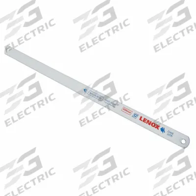 LENOX Hacksaw Blade: 12 in Blade Lg, Bi-Metal, 24, 1/2 in Blade Wd, 0.03125 in Blade Thick - General Purpose Hacksaw Blades