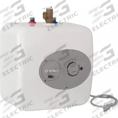 BOSCH Point-of-Use Water Heater: 120V AC, 4 gal, 1,440 W, Single Phase, 12.25 in Ht, 6.8 gph @ 90°F (MPN ES4). Key specifications — Phase: Single; Brand: BOSCH.