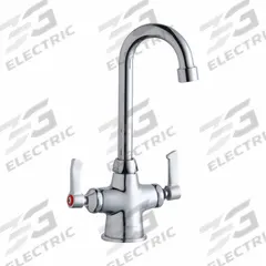 ELKAY Handle-Operated Faucet: Elkay®, Brass, Centerset, Deck, 1 Mounting Holes, 1.5 gpm Flow Rate (MPN LK500GN04L2). Key specifications — Series: Elkay®; Brand: ELKAY.