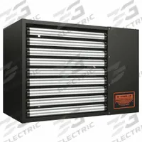 RE-VERBER-AIR Gas Wall and Ceiling Unit Heater: 250,000 BtuH Heating Capacity Input, Blower (MPN FA-250N). Key specifications — Fuel Type: Natural Gas; Combustion Type: Separated; Brand: RE-VERBER-AIR; Fan Type: Blower; Gas Connection Size, Gas Connection Type: 1/2 in NPT; Overall Dimensions - H x W x D: 30 in x 40 in x 20 in.