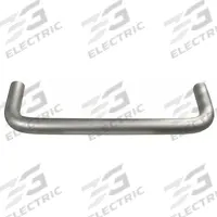 MONROE PMP Pull Handle: Threaded Holes, Aluminum, Silver, 3/8"-24 Screw Size, 1 in (MPN PH-0111). Key specifications — Brand: MONROE PMP; Projection Type: Non-Recessed; Material: Aluminum; Finish: Dull Anodized; Color: Silver; Folding Type: Fixed; Mounting Type: Threaded Holes; Screw Size: 3/8"-24.