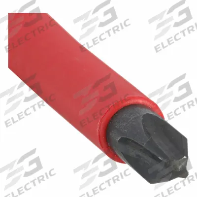 WIHA Insulated Phillips Screwdriver: Insulated SoftFinish, Long Lg, Not ESD Safe - Insulated Phillips Screwdrivers
