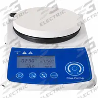 COLE PARMER Hot Plate Stirrer: US Std Plug Type, 1 Positions, 5 1/4 in Plate Wd, 5 1/4 in Plate Lg (MPN 04661-45). Key specifications — attr1025312: COLE PARMER; attr1025316: Digital; attr1025320: Yes; attr1025337: Hot Plate Stirrer; attr1029342: Hot Plate; attr1029343: Yes; attr1071280: 115V AC; attr1433246: US Standard.