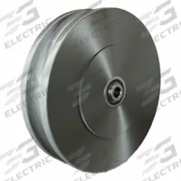 HAMILTON Track Wheel: 8 in Wheel Dia., 2 in Wheel Wd, 2,650 lb Load Capacity, 1/2 in For Axle Size (MPN W-820-125-FUB-1/2). Key specifications — attr1099880: Yes; attr1099886: Clear; attr1099891: HAMILTON.