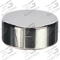 APPROVED VENDOR Rare Earth Magnet: Neodymium, 1/4 in Outside Dia, 0.125 in Thick, Disc Magnet, 35H (MPN 6YA33). Key specifications — Color: Silver; Max Pull Force: 3 lbf.