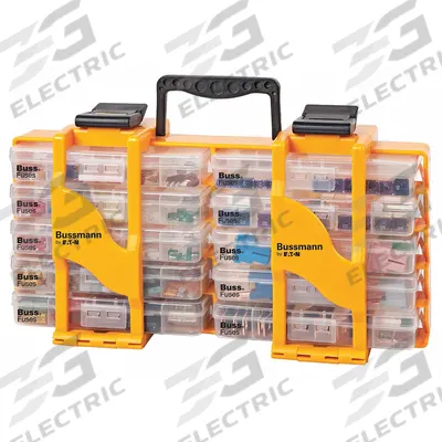 BUSSMANN Fuse Kit: Includes Series ATC/ATM/ATM-LP/FMX/MAX, Automotive Fuses - Automotive & Fleet Fuse Kits