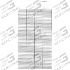 HONEYWELL Fanfold Paper Strip Chart: Fanfold Paper Strip Chart, 9 5/16 in Strip Chart Wd, Khaki (MPN BN 46190051-100). Key specifications — Brand: HONEYWELL; Grid Color - NEW: Khaki.