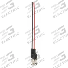 POMONA Test Leads: Black/Red Electrical Current Color, Std Probe, BNC Male, 5 7/8 in Lg, PVC (MPN 4970). Key specifications — Brand: POMONA.
