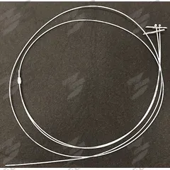 COLUMBIA LIGHTING Aircraft Cable: 5 ft Lg, 1/12 in Wd, 5 ft Ht, For CLB/LLHV/LWS/PEL (MPN Y-CBL-KIT-5FT). Key specifications — Color: Gray; Material: Steel; Accessory Type: Aircraft Cable; For Use With: LWS; Finish: Unfinished; Brand: COLUMBIA LIGHTING.