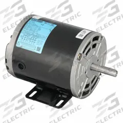 WEG General Purpose Motor: Rigid Base Mount, Open Drip Proof, 1/3 hp, 208-230/460V AC, 1,160 RPM (MPN .3312OT3E56-S). Key specifications — Brand: WEG; Nameplate Voltage @ 60 Hz: 208-230/460V AC; Full Load Current @ 60 Hz: 1.54-1.40/0.698 A; Nameplate RPM @ 60 Hz: 1,160 RPM; Motor Enclosure: ODP.
