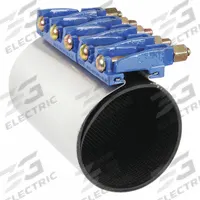 SMITH-BLAIR Repair Clamp: For 10 in Pipe, 12.5 in Overall Lg, 304 Stainless Steel (MPN 22600111012000). Key specifications — Brand: SMITH-BLAIR; Bolt Material: Steel; Maximum Operating Pressure: 300 psI; Maximum Vacuum Pressure: 10 psi; Gasket Material: Nitrile Rubber.