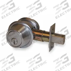 FALCON LOCK Deadbolt Lock: Cylindrical, 1 7/8 in Door Thick - Max, Chrome (MPN D131CP6 626). Key specifications — ADA Compliant: Yes; Brand: FALCON LOCK; Cylinder Core Type: Conventional Core Cylinder; Finish: Satin Chromium-Plated; Keyway Type: Schlage C; Visual Indicator Message: No Message; Includes Core: Core Included; Ligature Resistance: Not Ligature-Resistant.