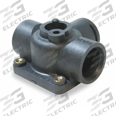 ACORN Valve Body: Air-Trol, Noryl, 2 1/8 in Overall Wd, 2 3/8 in Overall Ht - Valves, Cartridges & Flow Controls Parts for Institutional Toilets