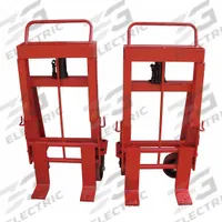 DAYTON Machinery and Equipment Mover: 8,000 lb, 23 in L x 18 1/2 in W x 43 1/2 in H Overall (MPN 13V419). Key specifications — Handle Type: Flow-Back; Includes Straps: Without Straps; Brand: DAYTON.
