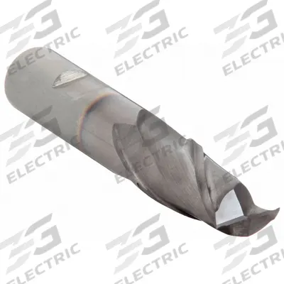CLEVELAND Square End Mill: High Speed Steel, TiCN Coated, 2 Flute, 1" Mill Dia, 1-1/2" LOC - General Purpose High-Speed Steel Square End Mills