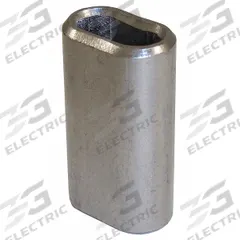 LOOS Wire Rope Oval Sleeve: Oval Sleeve, 7/32 in Compatible Rope Dia, Stainless Steel, For Lifting (MPN SL11-7). Key specifications — Material: Stainless Steel; Brand: LOOS; Finish: Plain.