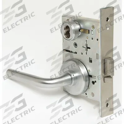 BEST Door Lockset: Storeroom Lever Locksets, Chrome, ADA Compliant