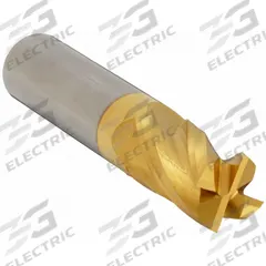 APPROVED VENDOR Square End Mill: Carbide, TiN Coated, 4 Flute, 1/4" Mill Dia, 1/2" LOC, 2" OAL (MPN 203-001131)