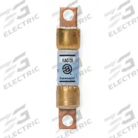 Semiconductor Fuse: KAC Series, Fast-Acting, 20 A, 600 V AC, Non-Indicating (MPN KAC-20). Key specifications — Series: KAC; Brand: BUSSMANN; Voltage Type: AC Only.