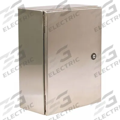 WIEGMANN Enclosure: 304 Stainless Steel, 16 in x 12 in x 10 in, NEMA 12/13/3R/4/4X - Stainless Steel Enclosures