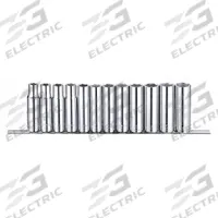 WESTWARD Socket Set: 1/2 in Drive, 12 Piece, 6-Point, Metric, 10 mm to 21 mm (MPN 53PN67). Key specifications — attr1224269: 1/2 in; attr1204685: Tether Ready; attr1204650: 10 mm to 21 mm; attr1204673: Socket Bits Not Included; attr1204688: WESTWARD; attr1206170: Deep Sockets.
