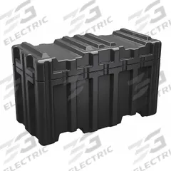 PELICAN Protective Case: 24 in x 53 7/8 in x 28 7/8 in Inside, No Foam, Black, No Wheels, 14 lb Wt (MPN SINGLE LID CASE). Key specifications — Handle Style: Folding; Brand: PELICAN; Case Closure Type: Latches.