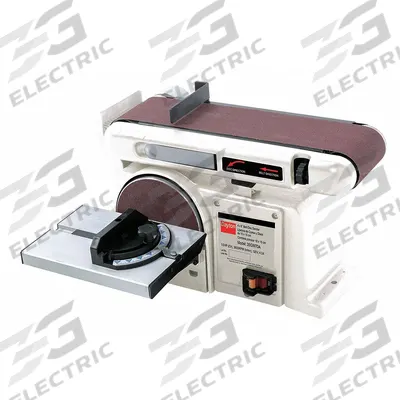Dayton Belt and Disc Sander: For Metal/Plastic/Wood, 115 V, Single-Phase, 1/2 hp - Benchtop Belt & Disc Machines