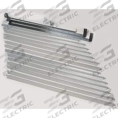 Dayton Hydronic Unit Heater Louver: Vertical Louver Kits, 1EBC3/4NHG6, Steel - Louvers for Hydronic Wall & Ceiling Unit Heaters