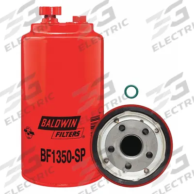 BALDWIN FILTERS Fuel Filter: Spin-On, 3 11/16 in Outside Dia, 1"-14 Thread Size - Spin-On Fuel Filters