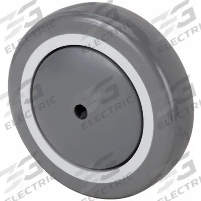 APPROVED VENDOR Caster Wheel: 5 in Wheel Dia., 1 1/4 in Wheel Wd, Polyurethane - Polyurethane Tread on Plastic Core Wheels