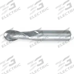 OSG Ball End Mill: Carbide, 2 Flute, 1/2" Mill Dia, 1" LOC, 3" OAL (MPN 402-5000-BN)