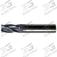 CLEVELAND Square End Mill: Carbide, AlTiN Coated, 4 Flute, 10 mm Mill Dia, 22 mm LOC, 70 mm OAL (MPN C98256)