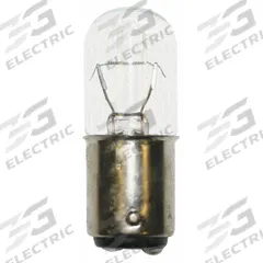 APPROVED VENDOR Incandescent Bulb: Incandescent, Double Contact Bayonet (BA15d), (T) Tubular, T6 (MPN C241-1). Key specifications — Light Color: White; Trade Number: C241-1; Voltage: 24V AC; Brand: APPROVED VENDOR; Bulb Shape: T6.