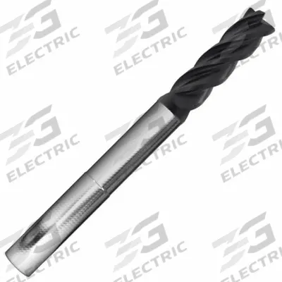 APPROVED VENDOR Square End Mill: Carbide, AlCrN Coated, 4 Flute, 3/16" Mill Dia, 1/4" LOC - Reduced-Neck Fast-Cutting Carbide Square End Mills for Stainless Steel & Super Alloys