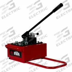BVA HYDRAULICS Hydraulic Hand Pump: 2 Stages, Double Acting, 290 psi Max. Pressure 1st Stage, Steel (MPN P8701M). Key specifications — Brand: BVA HYDRAULICS; Cylinder Compatibility: Double Acting.