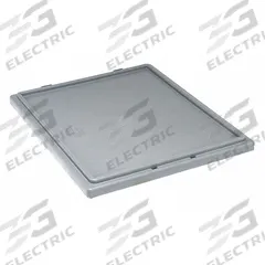 QUANTUM STORAGE SYSTEMS Lid: 20 7/8 in x 18 1/4 in, Gray, FDA Compliant, 8DA66/9R940, SNT225/SNT230 (MPN LID231GY). Key specifications — Compatible Tote - Grainger Part Number: 8DA66; Compatible Tote - Manufacturer Model Number: SNT230; Brand: QUANTUM STORAGE SYSTEMS; Material: Plastic.
